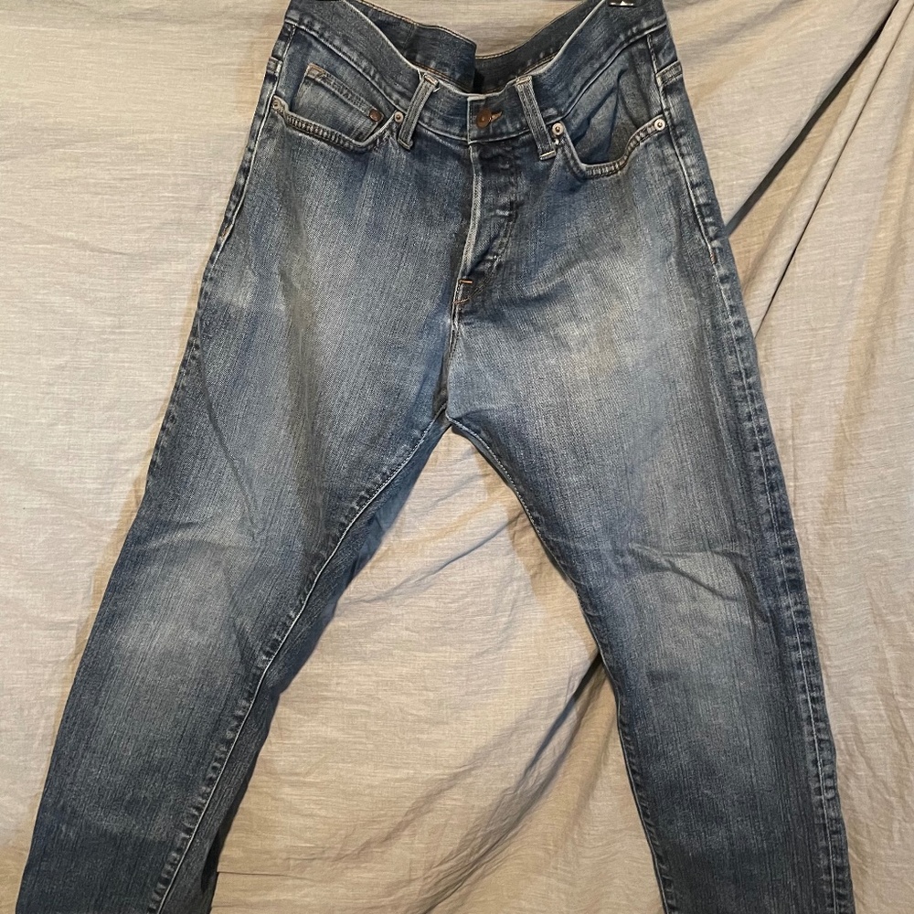 Slim Fit Blue Jeans
